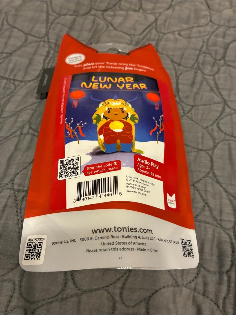 NWT Tonies Lunar New Year Tonie Figure